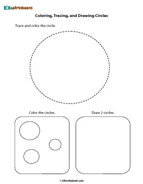 Tracing, Coloring, and Drawing Circles