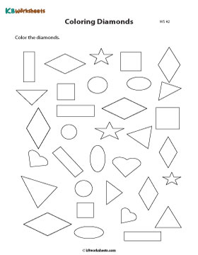 Identifying and Coloring Diamonds 2