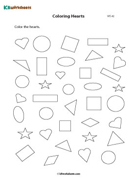 Identifying and Coloring Hearts 2