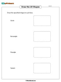 Identifying and Naming 2D Shapes