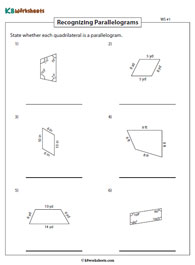 Identifying Parallelograms