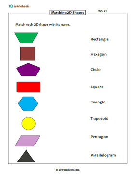 Matching Shapes to Their Names 2