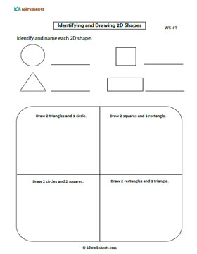 Identifying and Drawing 2D Shapes 1