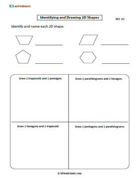 Identifying and Drawing 2D Shapes 2