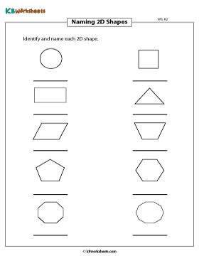 Labeling Standard Shapes 2