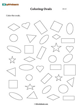 Identifying and Coloring Ovals 1