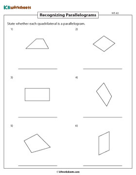 Identifying Parallelograms without Measures 2