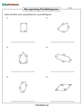 Recognizing Parallelograms with Measures 2