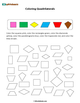 Coloring Quadrilaterals