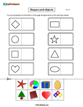 Identifying 2D Shapes in Real-World Objects | Cut and Glue 1