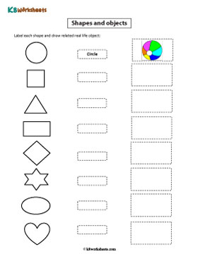 Recognizing and Drawing 2D Shapes in Real-Life Objects