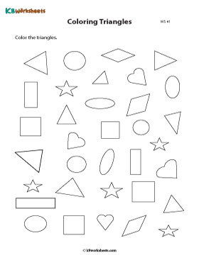 Identifying and Coloring Triangles 1