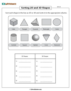 Classifying Plane and Solid Shapes | Basic 1