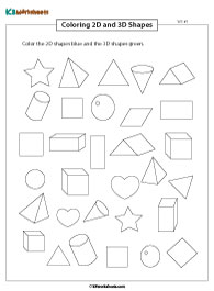 Comparing 2D and 3D Shapes