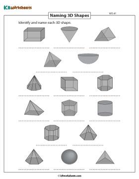 Identifying Basic Shapes, Prisms, and Pyramids 1