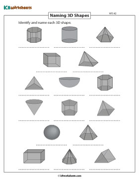 Identifying Basic Shapes, Prisms, and Pyramids 2