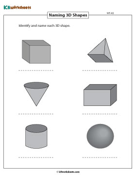 Naming Basic 3D Shapes 2