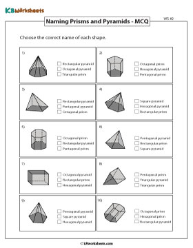 Choosing the Correct Names | Prisms and Pyramids 2