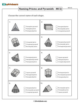 Choosing the Correct Names | Prisms and Pyramids 3