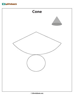 Net of a Cone | Printable Chart