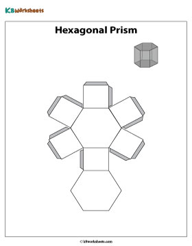 Foldable Hexagonal Prism | Activity