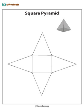 Net of an Square Pyramid | Chart