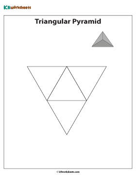 Net of a Triangular Pyramid | Chart