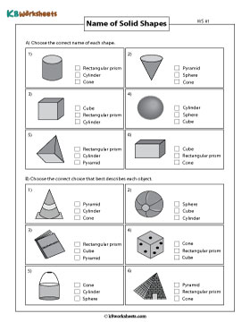  Recognizing Solid Shapes in Real Life | MCQ 1