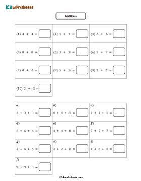 Doubling and Tripling