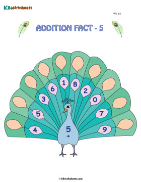 Addition Facts: 5 - 3