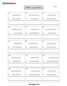 Addition with Multi-digit Numbers 2