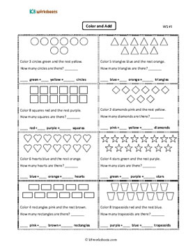 Addition Activity 1