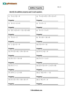 Addition Properties | Mixed Review 1