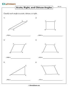 Angles in Shapes 3