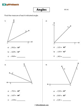 Finding Unknown Angles 3