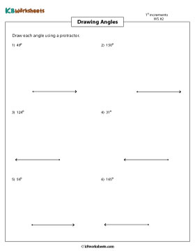 Drawing Angles | 1-Degree Increments 2