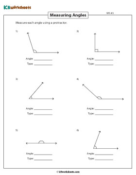 Measure and Classify Angles 3