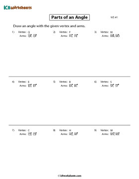 Drawing Angles | Parts specified 1