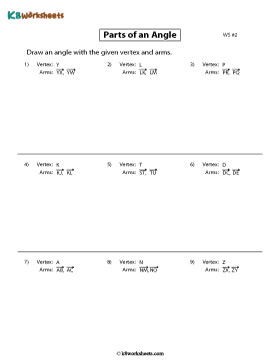 Drawing Angles | Parts specified 2