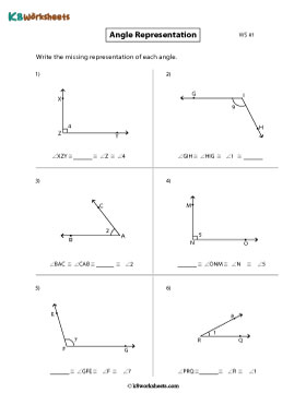 Writing Missing Angle Representation 1