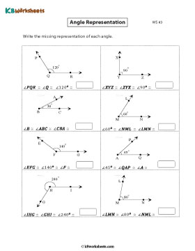 Writing Missing Angle Representation 3