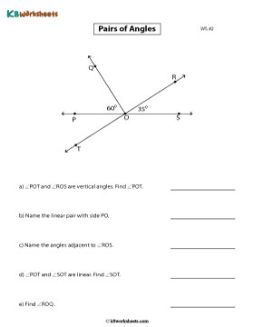 Identify the Pairs of Angles 2