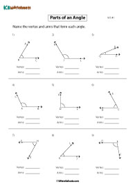 Naming Vertex and Arms of an Angle