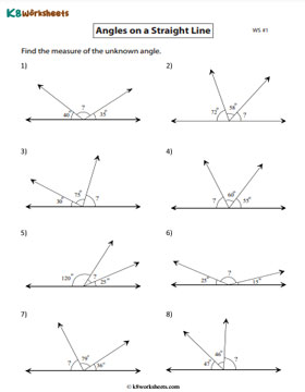 Finding Unknown Angles 1