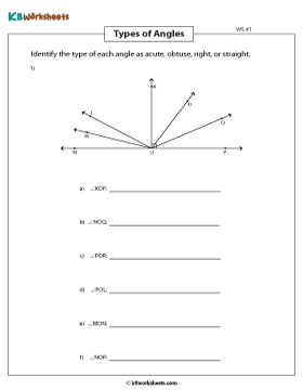 Identifying Types of Indicated Angles 1