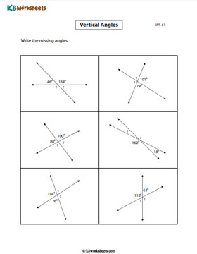 Finding Unknown Angles | Type 1 - 1