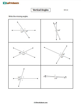 Finding Unknown Angles | Type 1 - 2