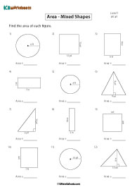 Area of Mixed Shapes