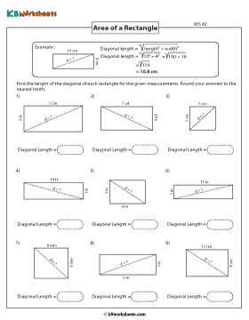 Finding Diagonal Length 2