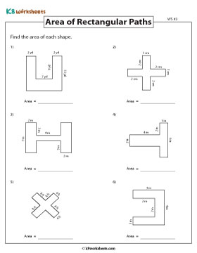 Area of Rectangular Paths 3